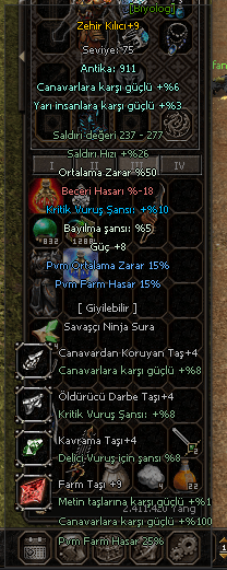 +9 ZEHİR +9 FARM TAŞLI 50 ORT