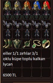 LYCAN İTEMLERİ