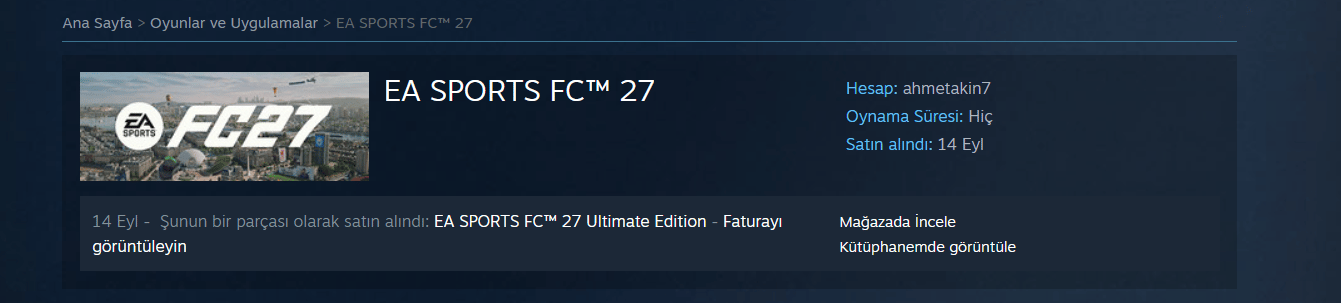 EA FC 27 ULTIMATE EDITION