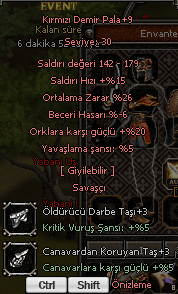VADİ CANAVAR 20 ORK KDP