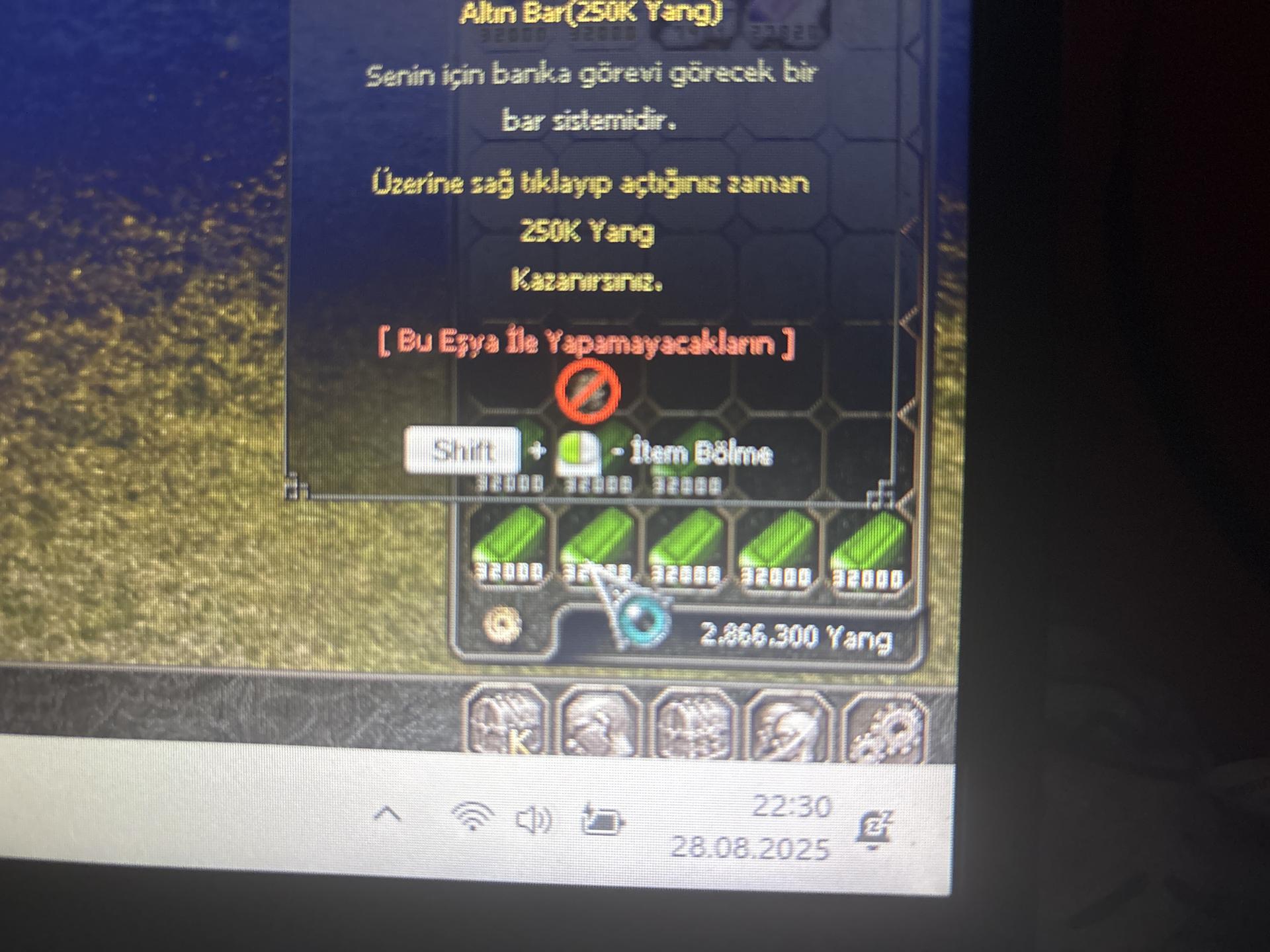 Elimdeki adete gore teslim ederim
