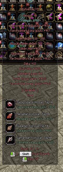 KUTSAL KILIÇ +9