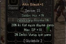 20 İKİ KAT EŞYA BİLEZİK KELEPİR ANINDA TESLİMAT
