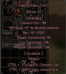 ELİT EJDER 2K HP 10 HP ABS 10 KILIC 10 BICAK KELEPİR