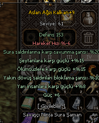 LUSİLİK KALKAN +9