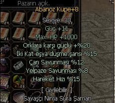 +8 abonoz küpe