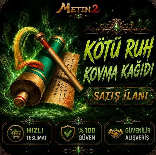 KÖTÜ RUH-MÜNZEVİ SET 1500 TL ÇEK AKTİFİM