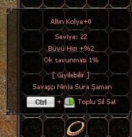 ALTIN KOLYE - ANINDA TESLİM MAX 3DK