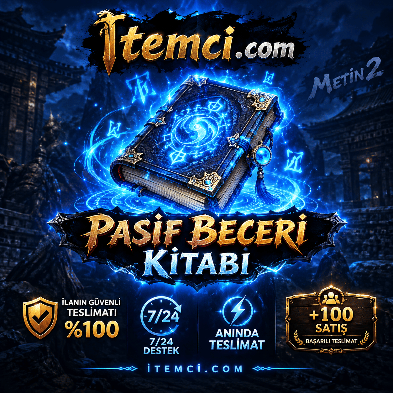 Pasif Beceri Kitabı Set Hemen Teslim.