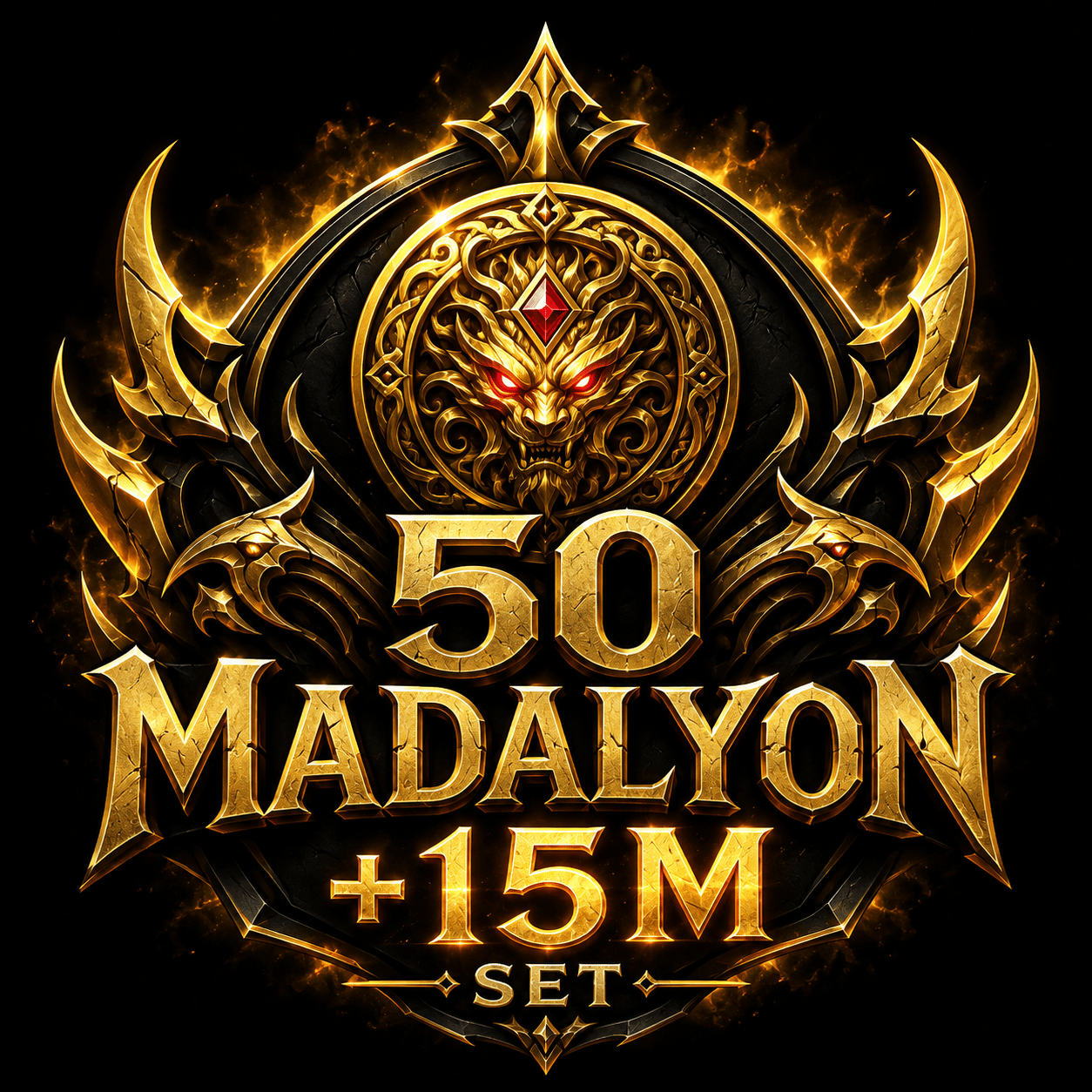 50 Madalyon +15M Asker At Paketi