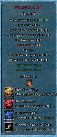 +2 GÜÇLÜ FARM SET +/ +9 EŞSİZ ZODYAK ORAĞI /+9 TILSIM SET