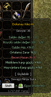 32 ort +6 dolunay