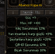 +6 Abanoz