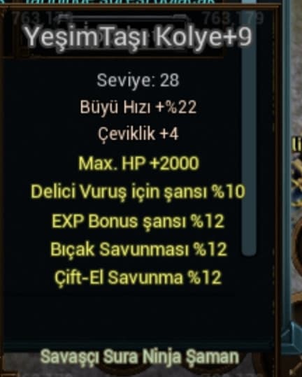 ALESTA ELİT YEŞİM TAŞİ KOLYE