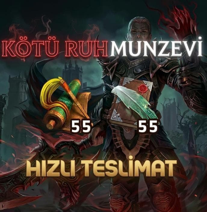 KÖTÜ RUH MÜNZEVİ SET (SINIRSIZ STOK)