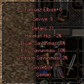 3 koruma şaman zırh