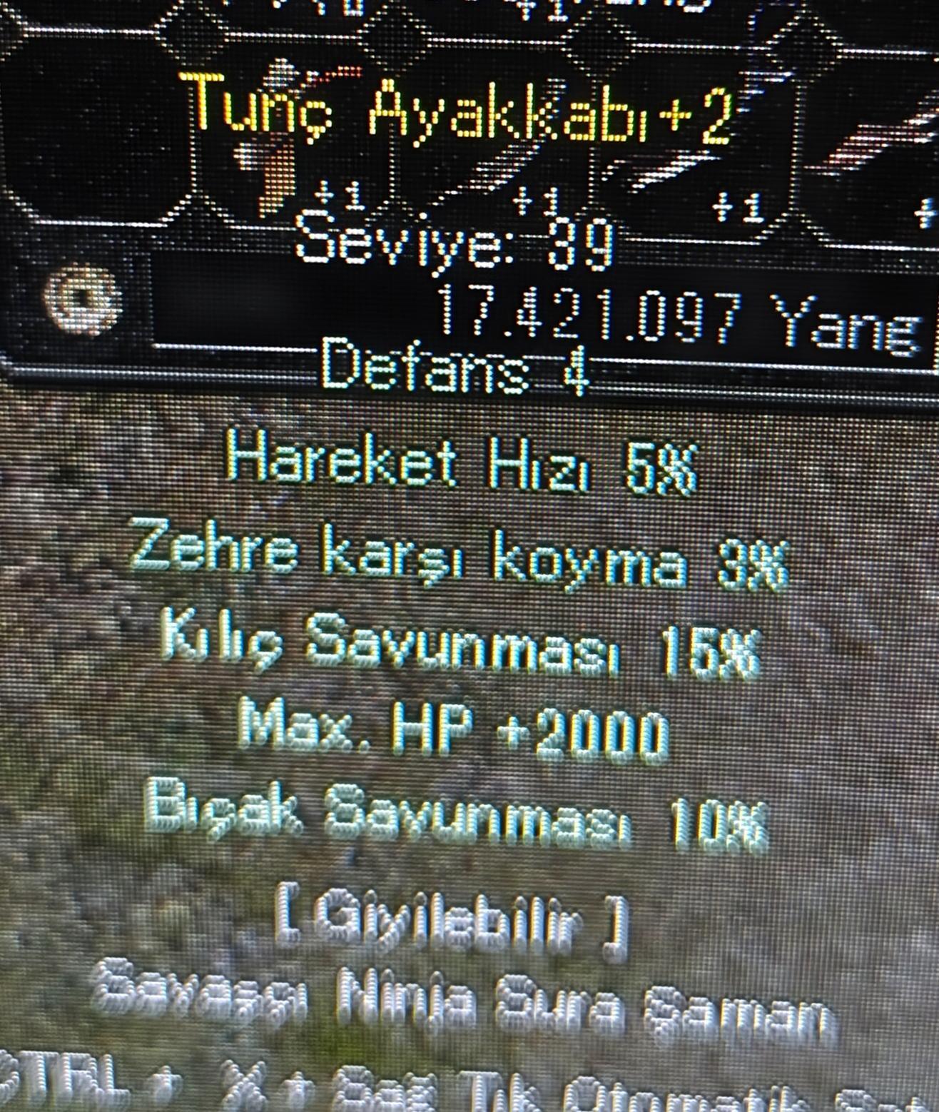 3 efsun ayak yeni düştü 15kılıc.hp2000. Bıcak10
