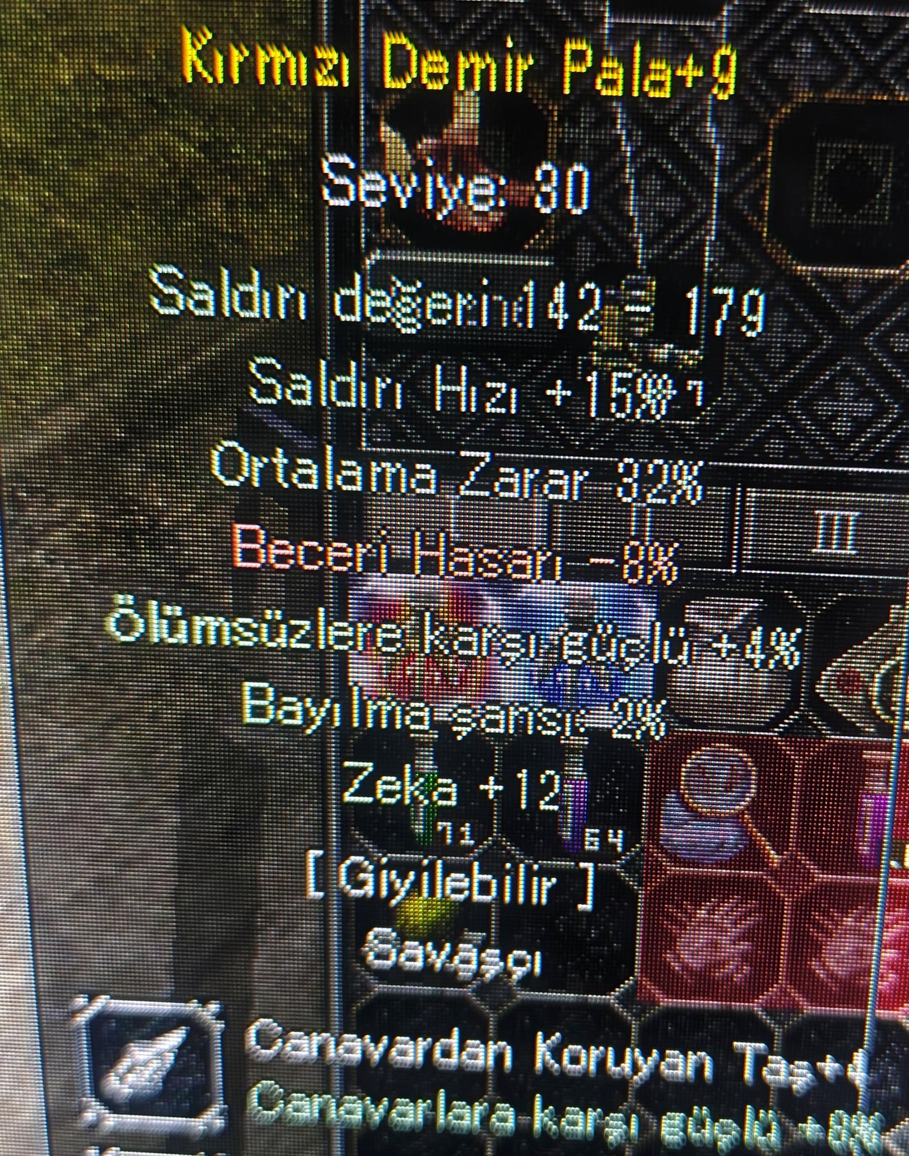 +9 32ort KDP +4canavar +4darbe