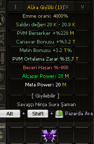 2 Adet 4000% Emiş Aura Giysisi