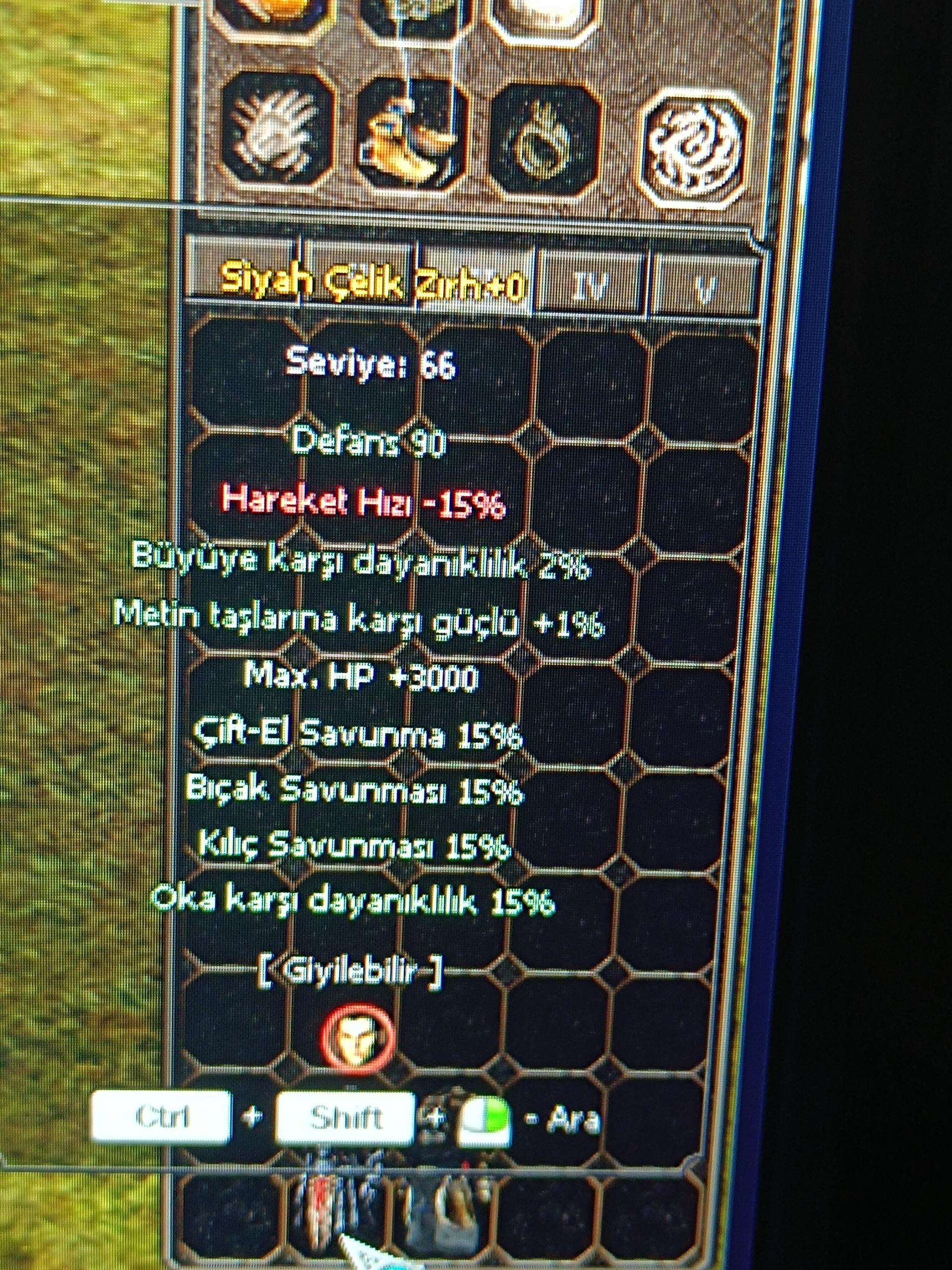 +0 5-5 efsunlu Serverin ilk zırhları Hemen teslim