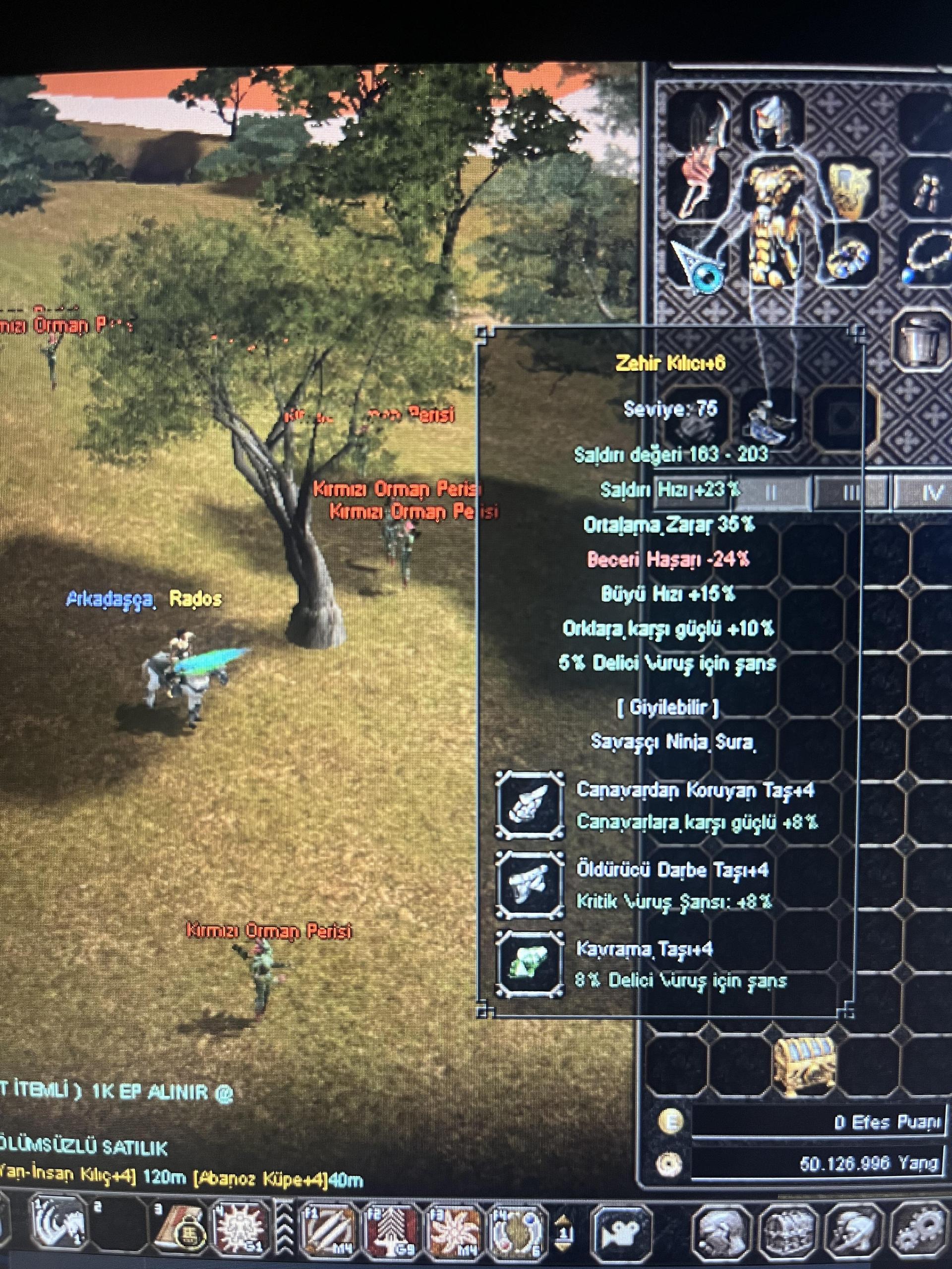 +6 Zehir Kılıcı
