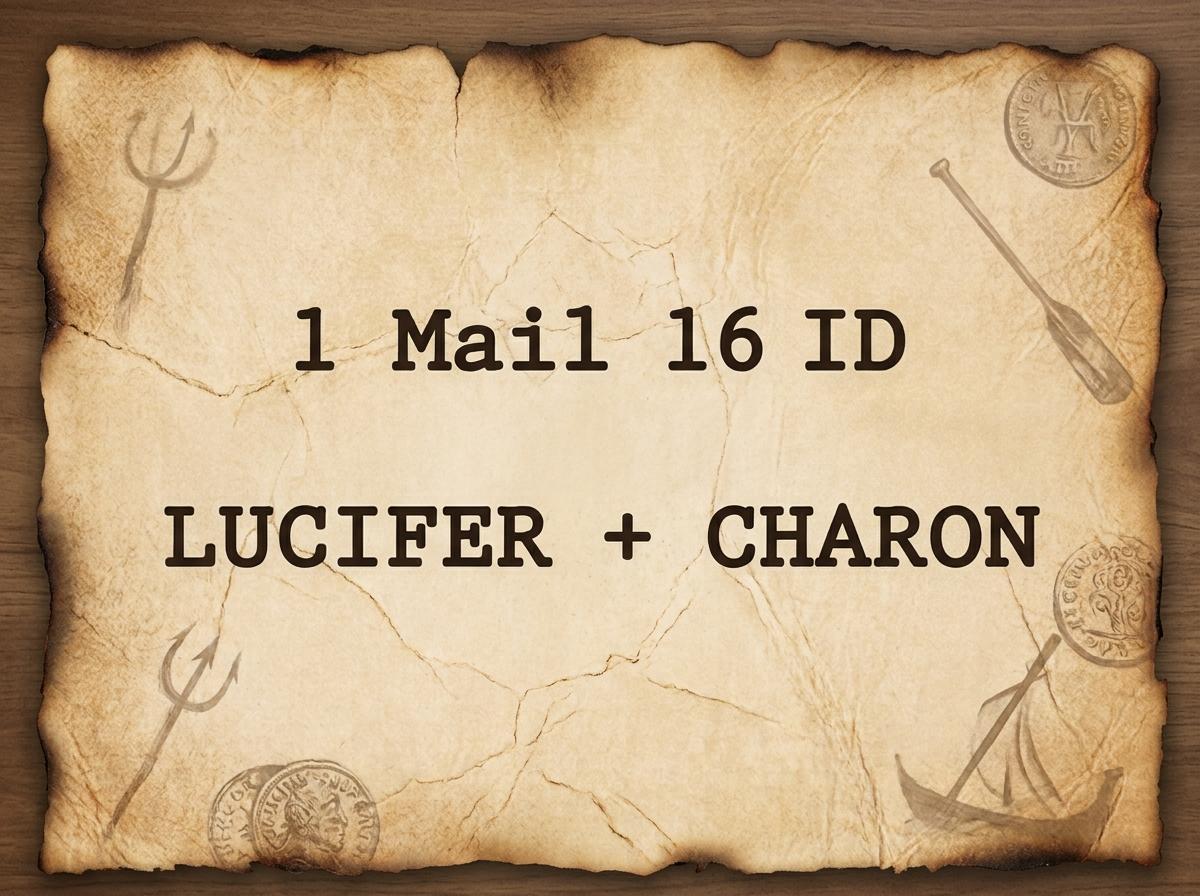 1 mail 16 ID LUCIFER + CHARON