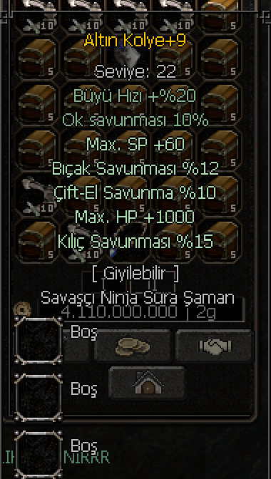 Altın kolye