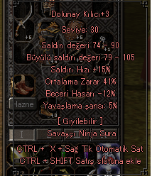 41 ort 1 efsun dolu artırmalık elit