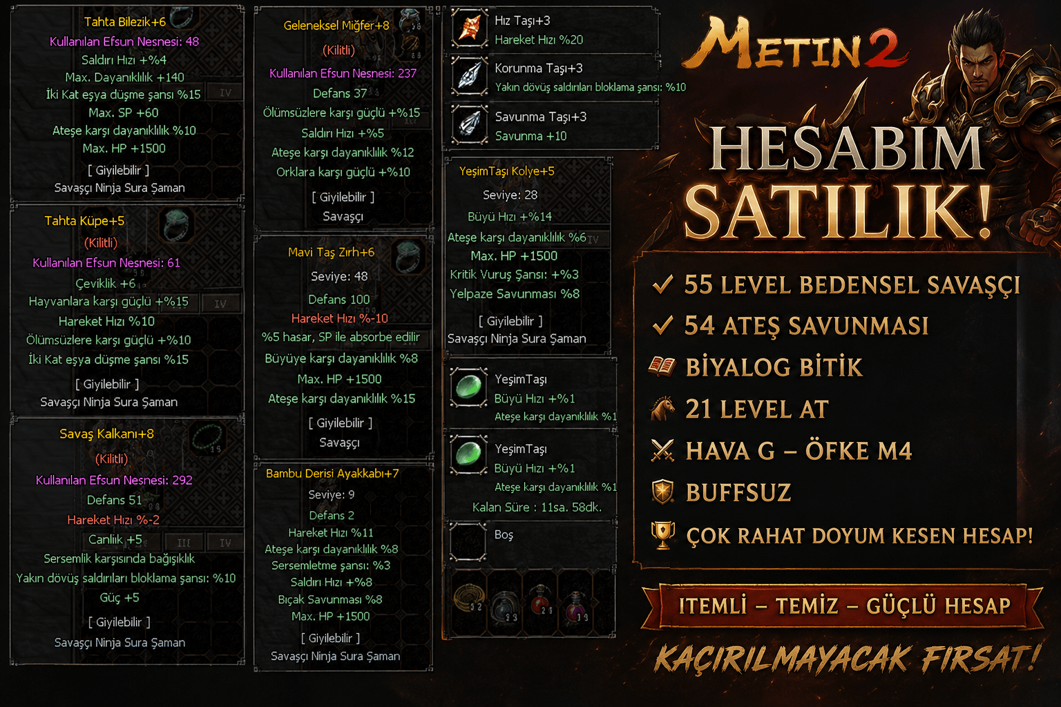 55 LVL ELİT DOYUMLUK BEDENSEL