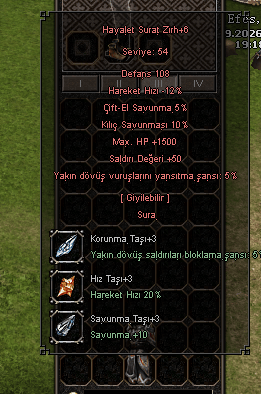 [+6 Hayalet Plaka] str, hp, kılıç, yansıtma