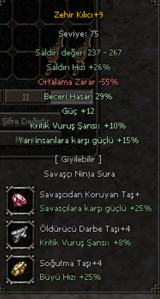 29 YARI GÜÇ KRTİK SIRALI TAM EFSUN ZEHİR