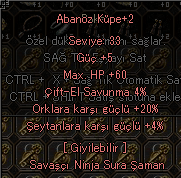 20 ork abanoz & 20 ork gümüş kaçmaz