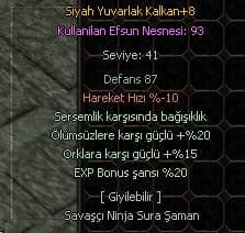 +8 SYK KULE CANAVARI 20 EXP KALKAN
