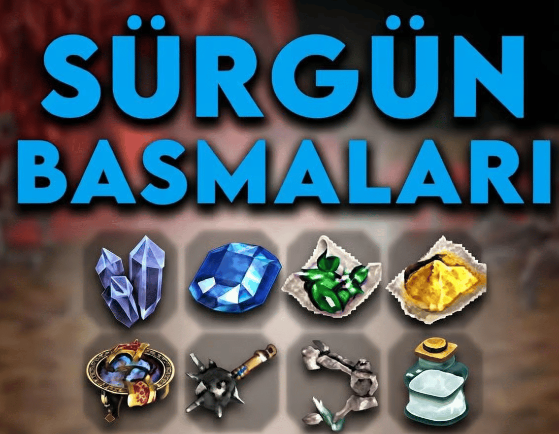400x SÜRGÜN BASMA