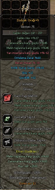 ZODYAK ORAĞI +9 TEKLİF VER