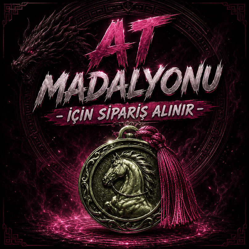 AT MADALYONU SİPARİŞİ ALINIR
