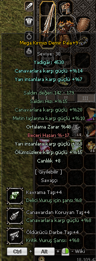 Mega Kırmızı Demir Pala +9