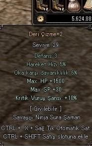 1.5KHP 10KRT 30SP 3 EFSUN DERİ CİZME