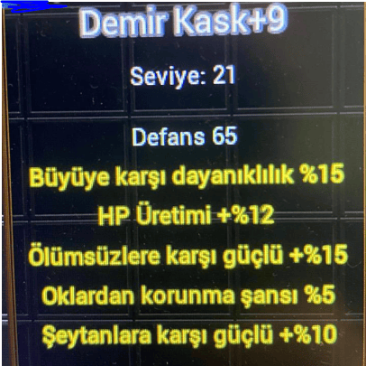 OYUNU BIRAKIYORUM UCUZ DEMİR KASK +9