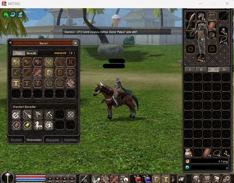 40 LVL 2G AT ASKER ( +9 35 ORT +3 TAŞLI DOLU ) KELEPİRDEN