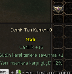 Demir Ten Kemer +0