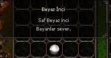 BEYAZ İNCİ ANINDA TESLİM