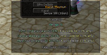 ELİT PET 100 SEVİYE