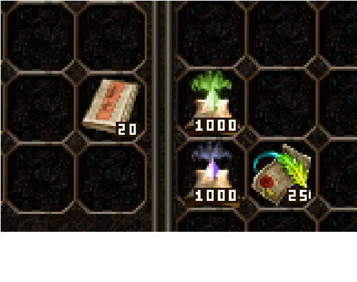 20 HAVA BK + 1000 EFSUN - 1000 YEŞİL EFSUN + 20 KUTSİ