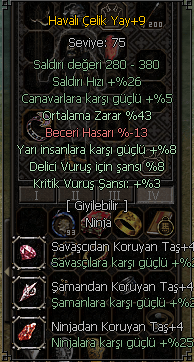 Elit Havalı Çelik +9