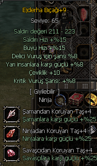 5/5 Ejderha Bıçağı