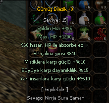 WSLİK KIRIKSIZ ! 10 YARI 15 BÜYÜ ABSORDELİ!