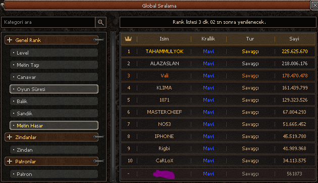 560K HASARLI FARM HESABI