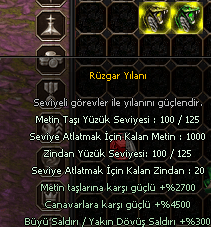 Toprak ve Rüzgar YILANI 100 SEVİYE