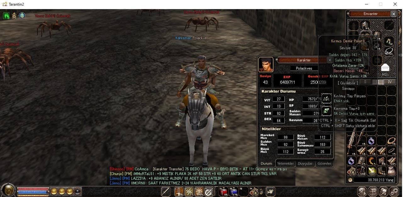 43 LEVEL ATI ZIRHLI HAVA M6